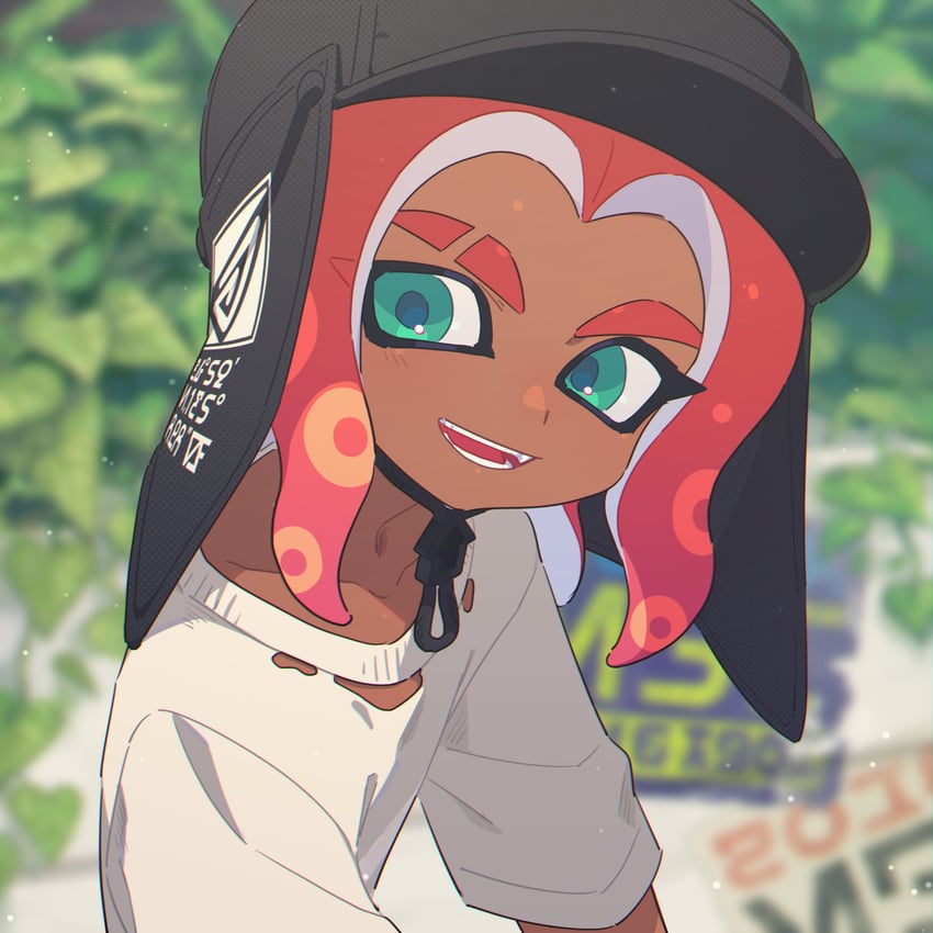 octoling player character and octoling boy (splatoon) drawn by surume01417