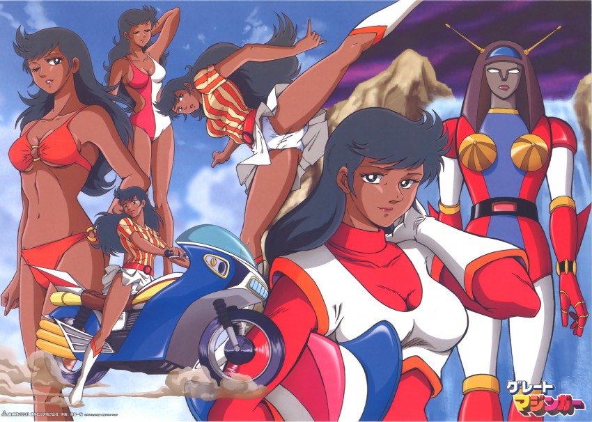 honoo jun and venus a (mazinger and 2 more)
