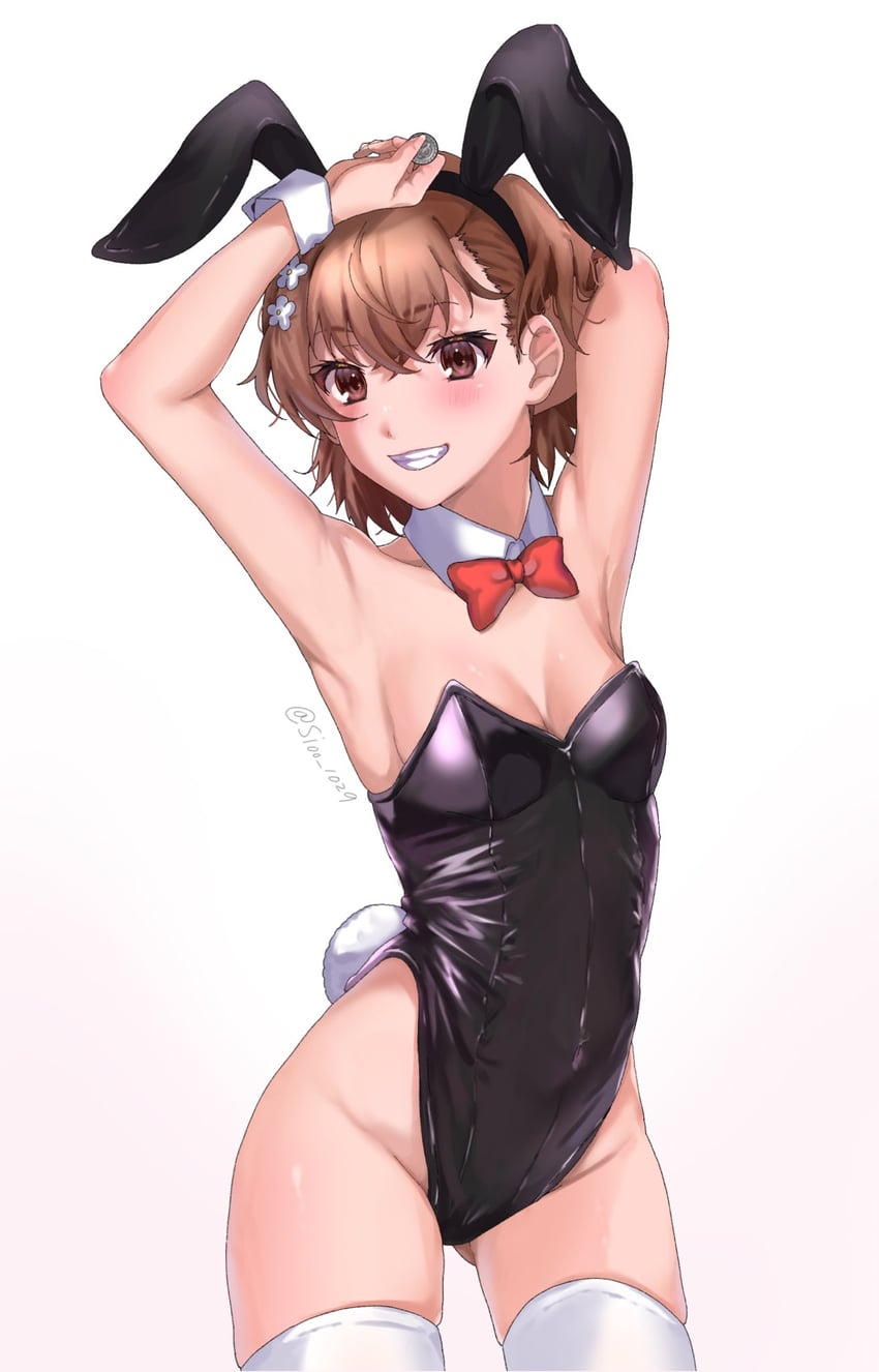misaka mikoto (toaru majutsu no index and 1 more) drawn by sioo_1029
