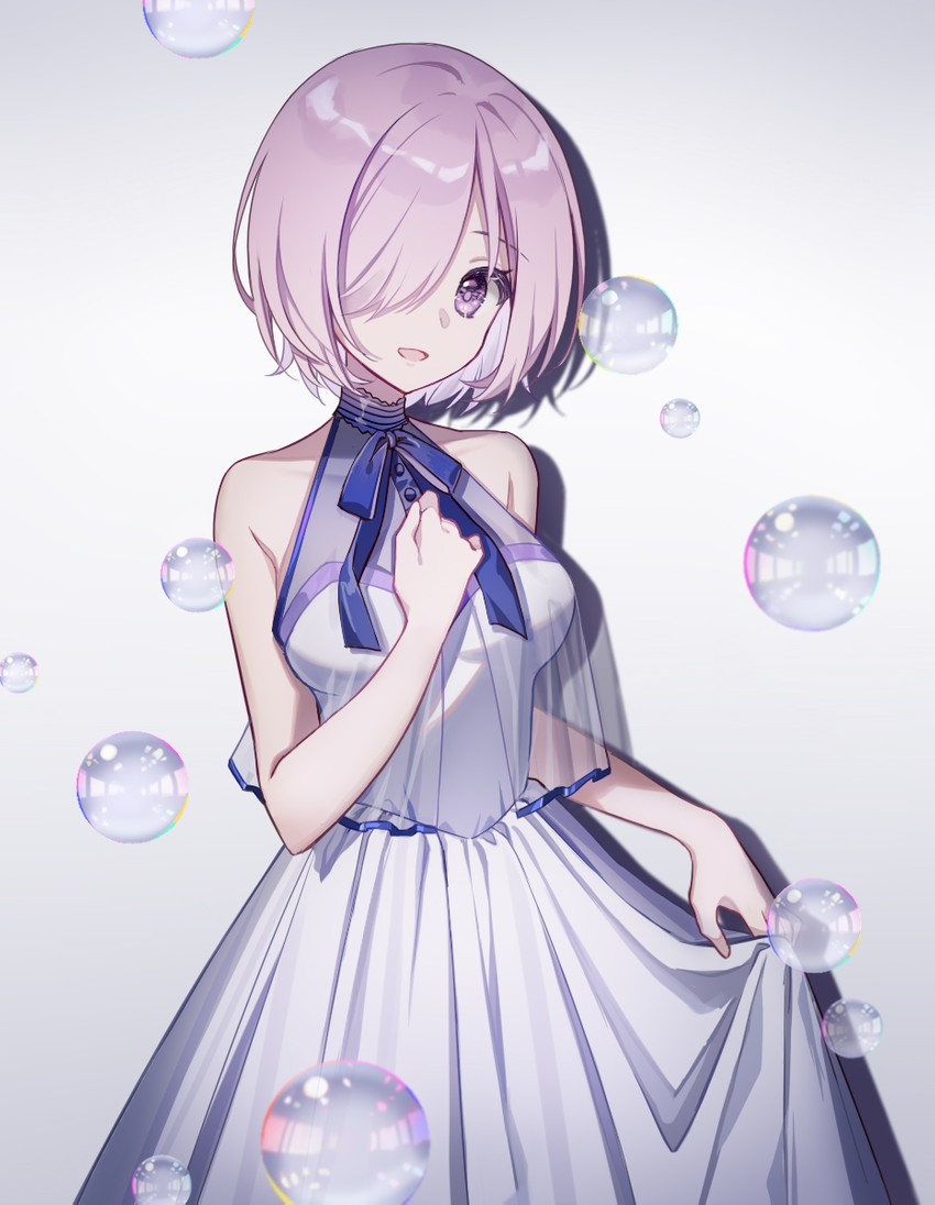 mash kyrielight (fate and 1 more) drawn by zhi_(yammycheese)