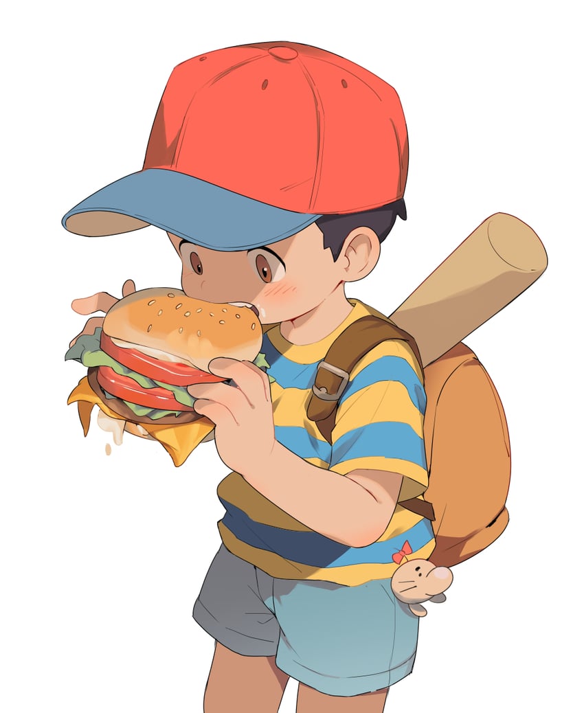 ness and doseisan (mother and 1 more) drawn by acnhiti