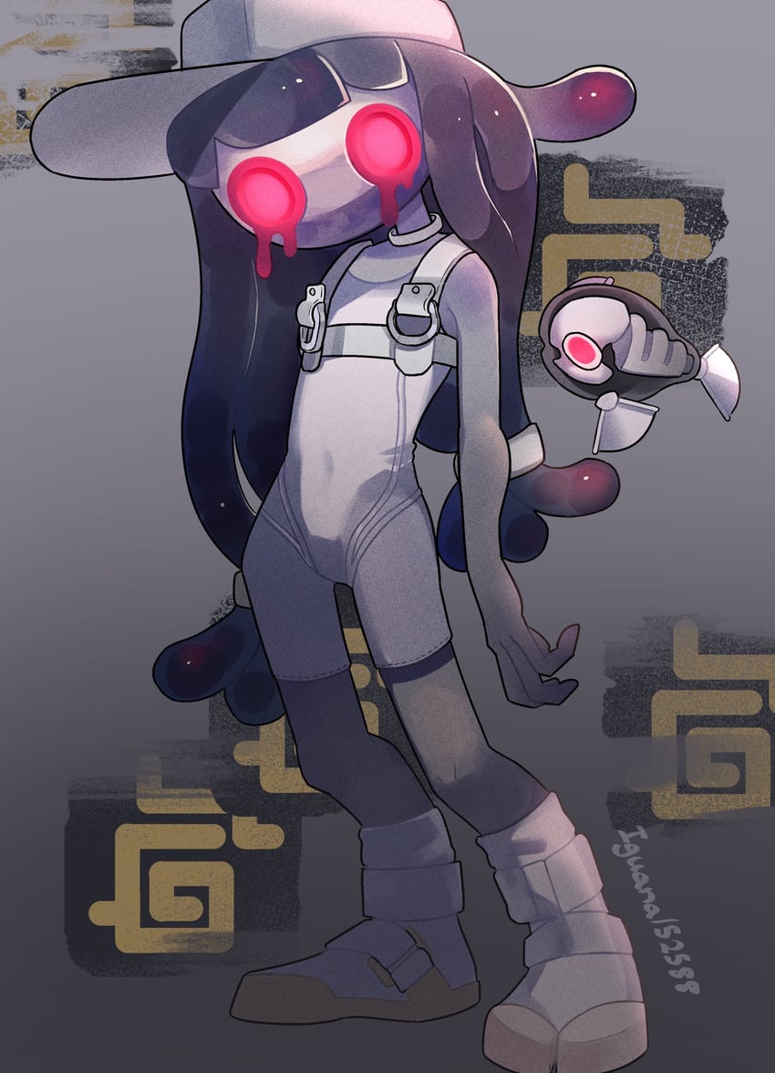 harmony, harmony's clownfish, swarming languendo, and parallel canon (splatoon and 2 more) drawn by iguana152588