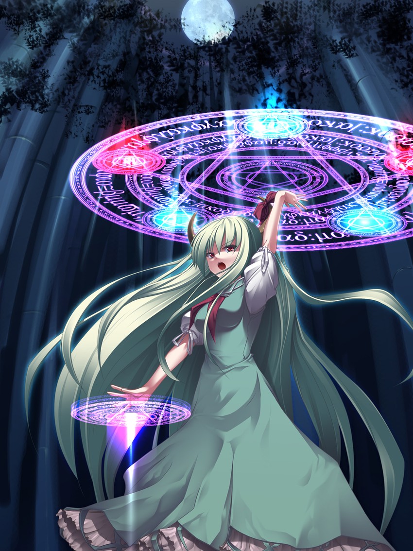 kamishirasawa keine and ex-keine (touhou) drawn by date_hajime