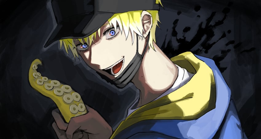 sonny brisko (nijisanji and 1 more) drawn by curry_ytd