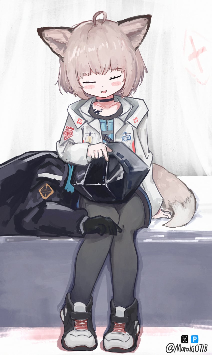 doctor and sussurro (arknights) drawn by moraki0718_(aoxiaoku)