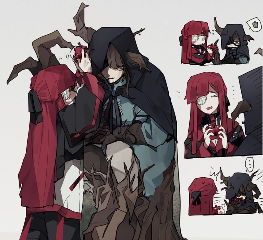 gregor and yuri (project moon and 1 more) drawn by gmno_6