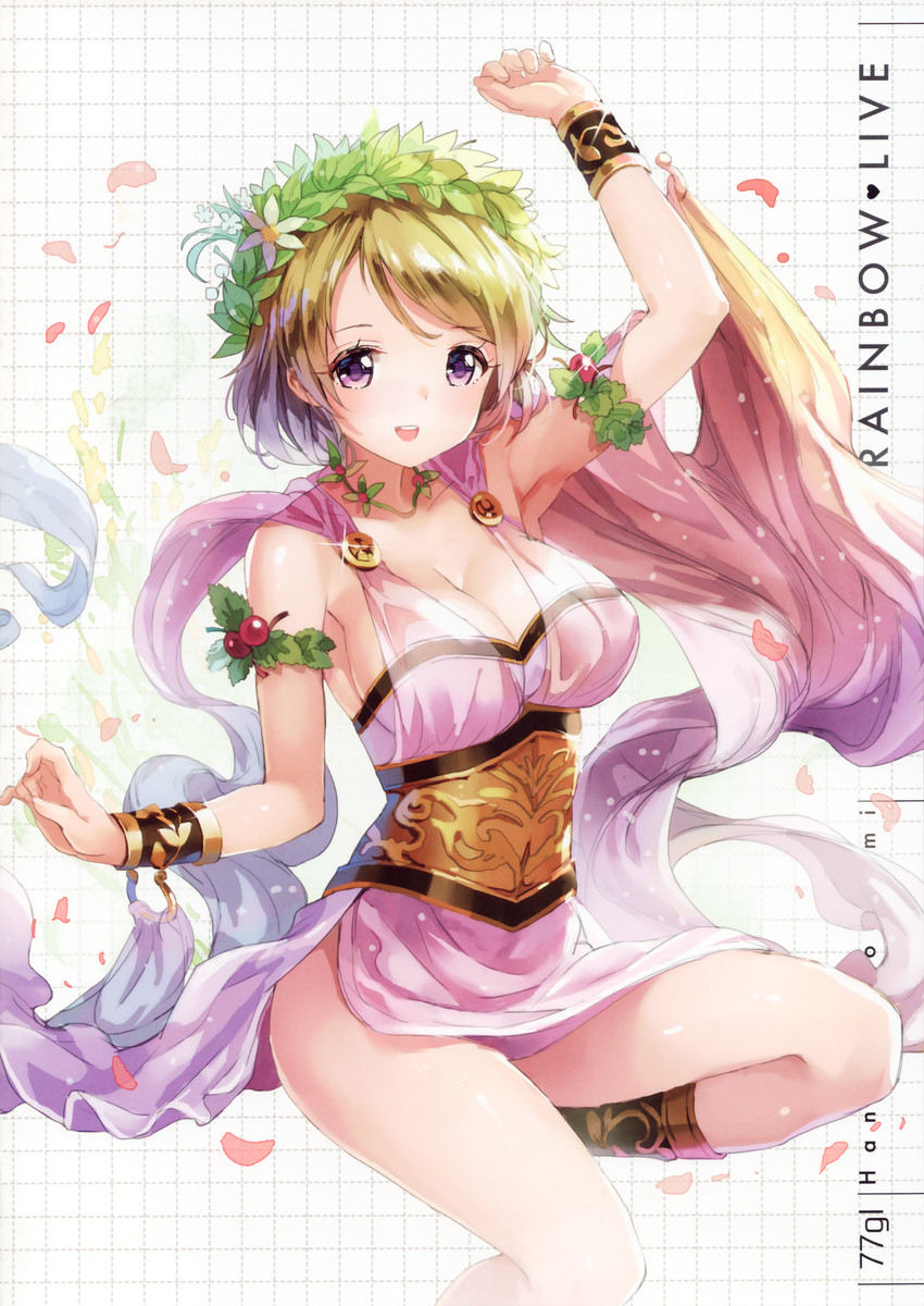 koizumi hanayo (love live! and 2 more) drawn by 77gl
