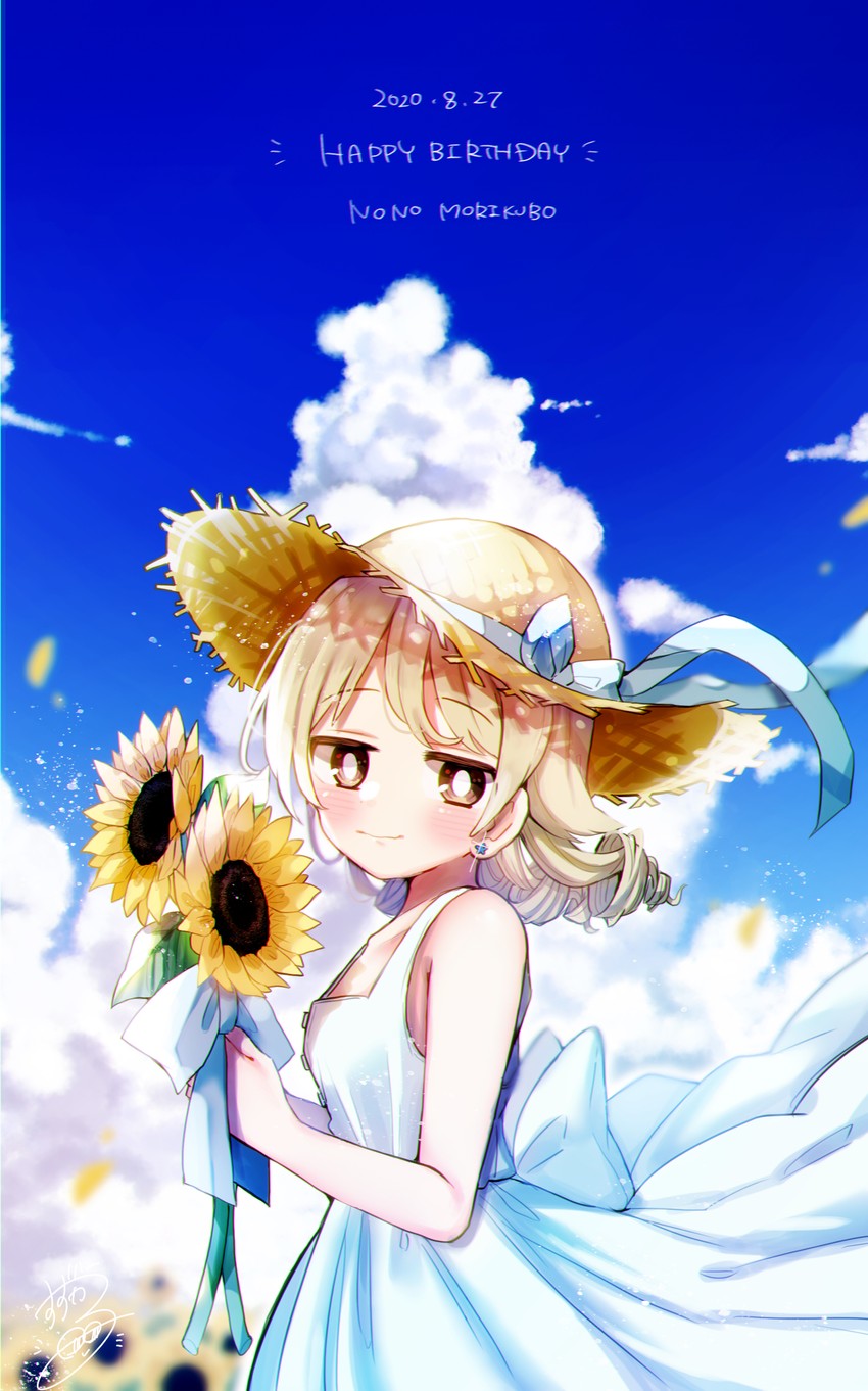 morikubo nono (idolmaster and 1 more) drawn by suzugaeru