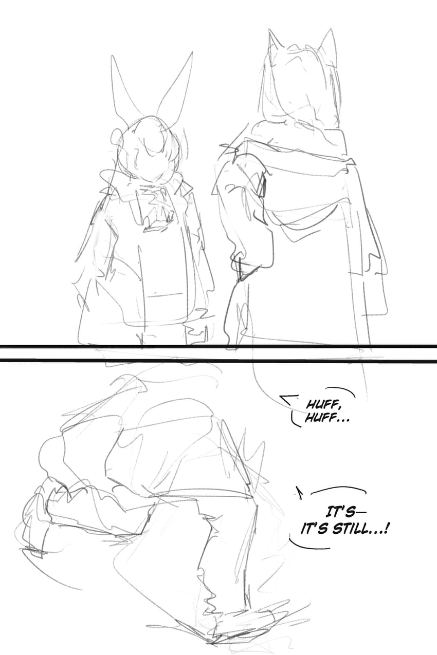 doctor, amiya, and kal'tsit (arknights) drawn by gandy_(gan3e46)