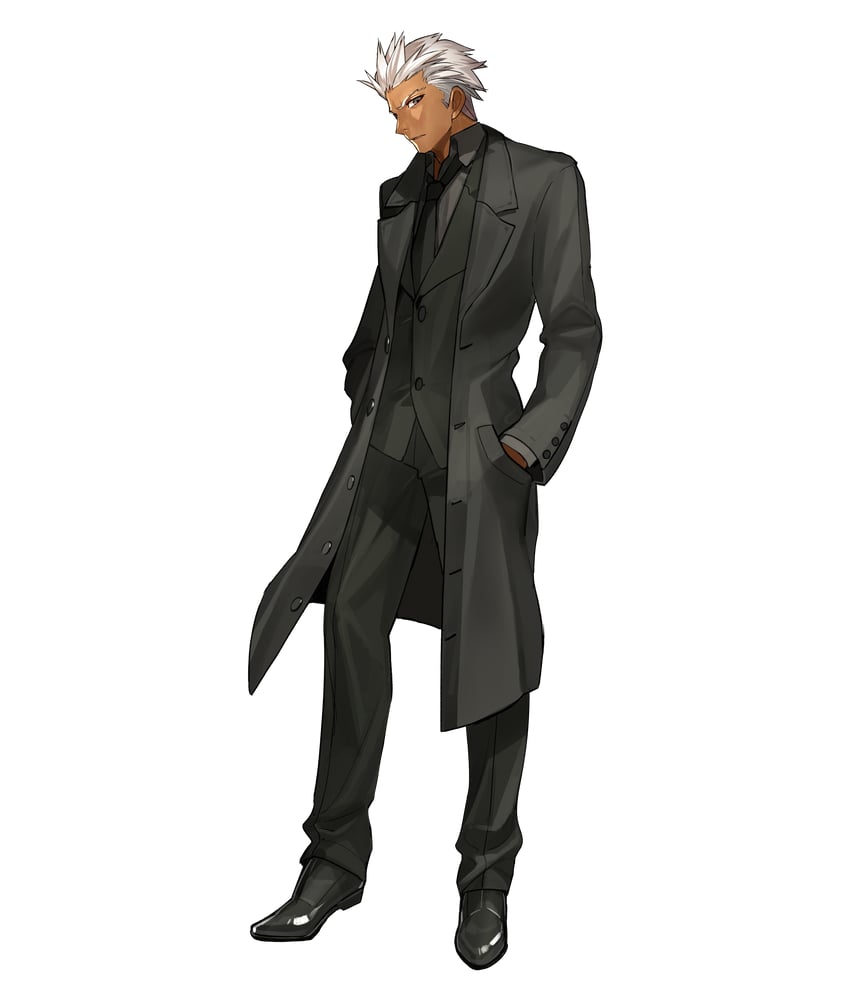 archer (fate and 2 more) drawn by wada_arco