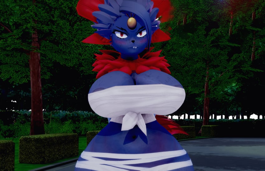 weavile (pokemon) drawn by hannielu