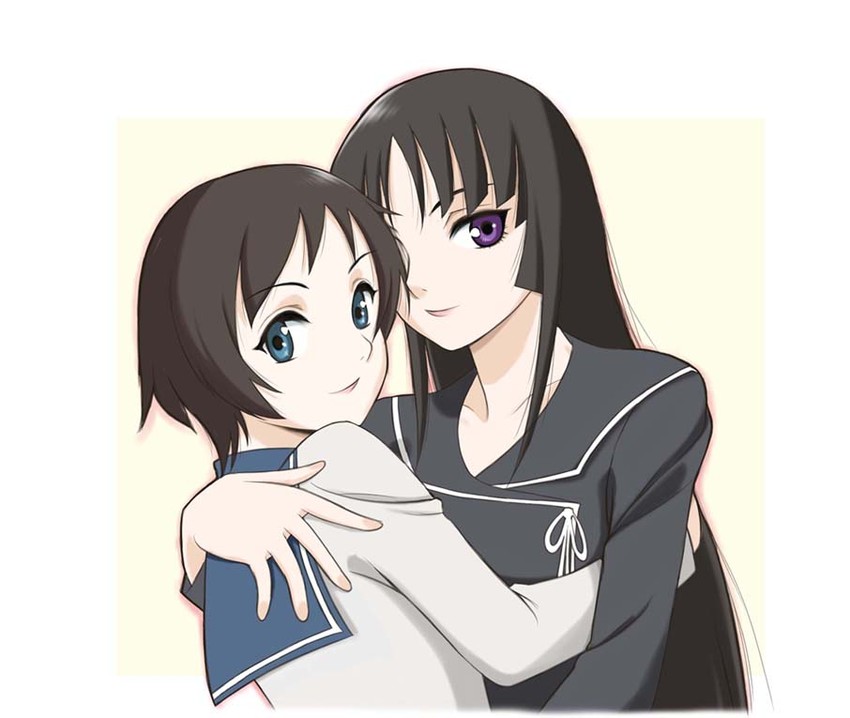 isayama yomi and tsuchimiya kagura (ga-rei and 1 more) drawn by sabachiyo_land