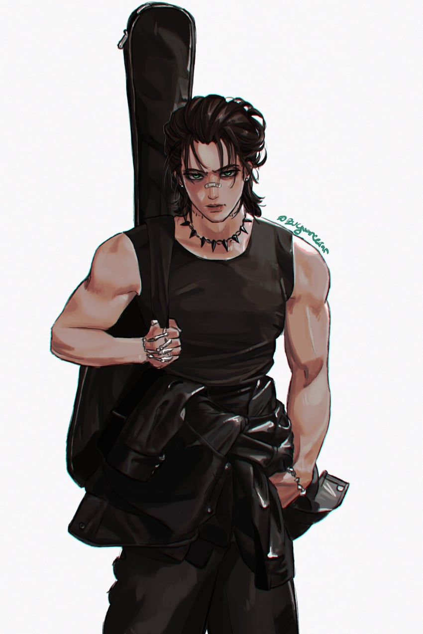 eren yeager (shingeki no kyojin) drawn by zu_yuan_cesar