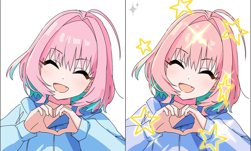 yumemi riamu (idolmaster and 1 more) drawn by kakki_(kackie)