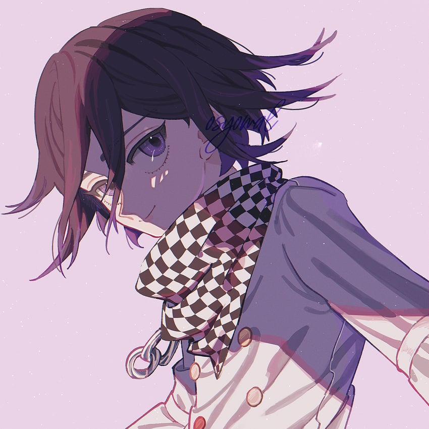 oma kokichi (danganronpa and 1 more) drawn by shimaya