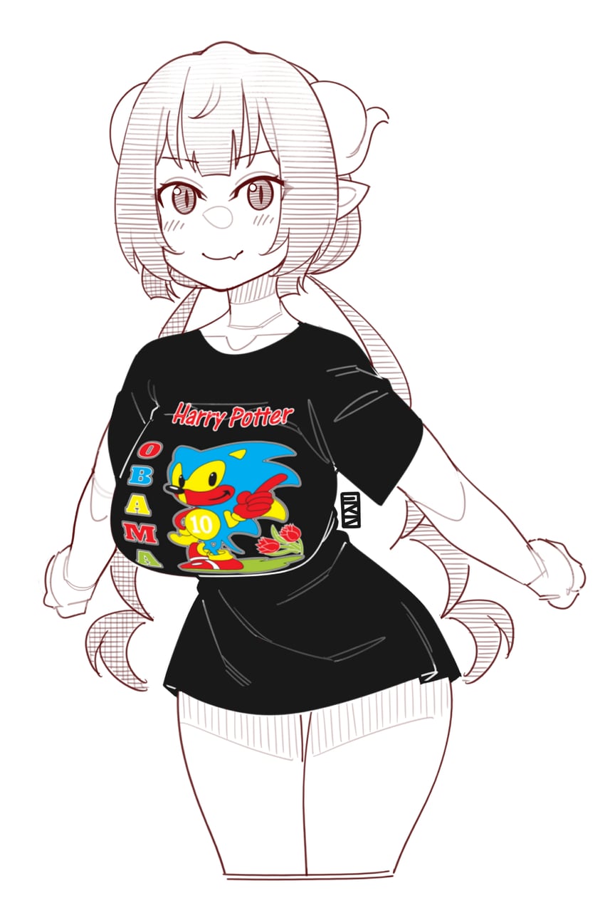 sonic the hedgehog and ilulu (sonic and 3 more) drawn by ekz_(robotekz)