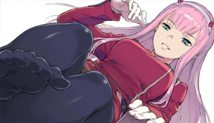 zero two (darling in the franxx) drawn by morisawa_haruyuki