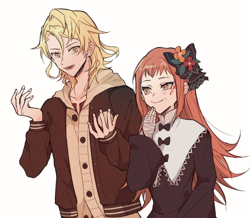 panette and amber (fire emblem and 1 more) drawn by oda32t