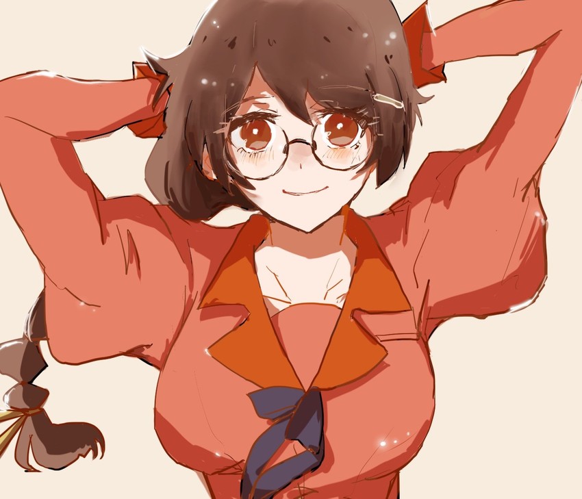 hanekawa tsubasa (monogatari and 1 more) drawn by valhalla0707