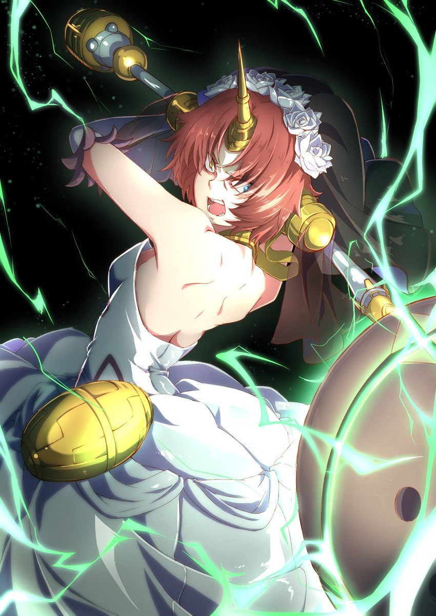 frankenstein's monster (fate and 1 more) drawn by chaton_(m-u-chaton8812)