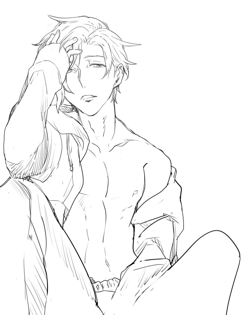 kamiya yukihiro (idolmaster and 1 more) drawn by tori_(driftwood)
