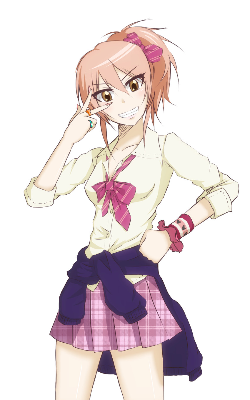 jougasaki mika (idolmaster and 1 more) drawn by hellblau