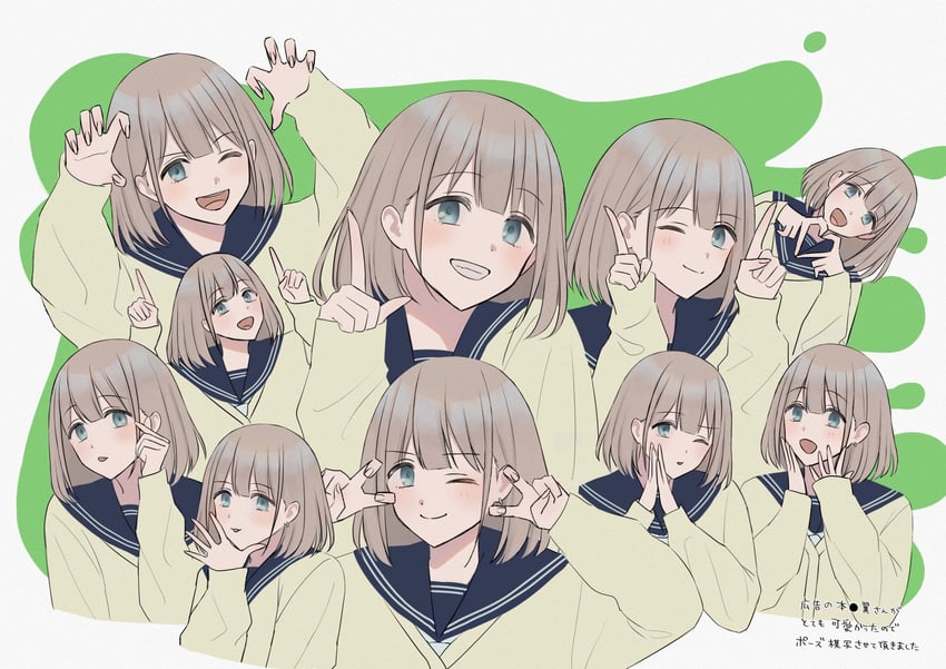 serizawa asahi (idolmaster and 1 more) drawn by v63775474