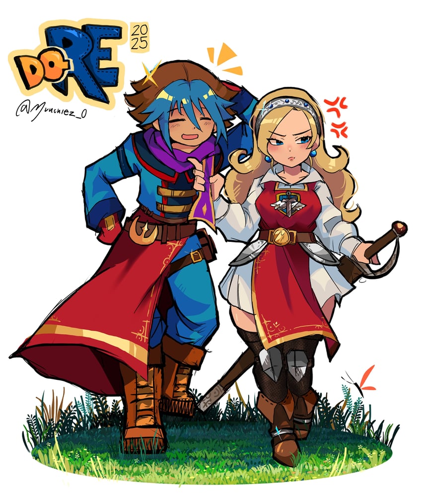 anlucea (original and 2 more) drawn by munchiez_0