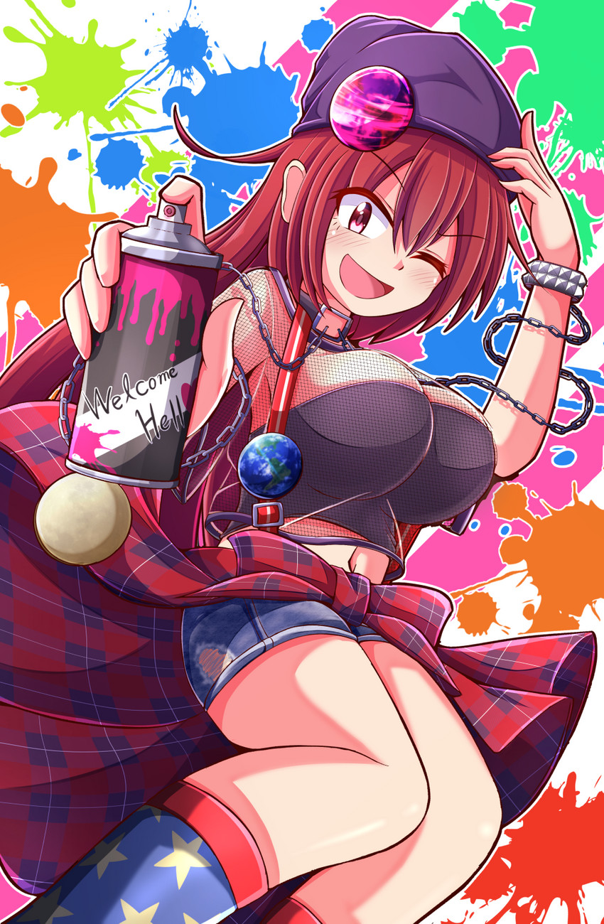 hecatia lapislazuli (touhou and 1 more) drawn by aospanking