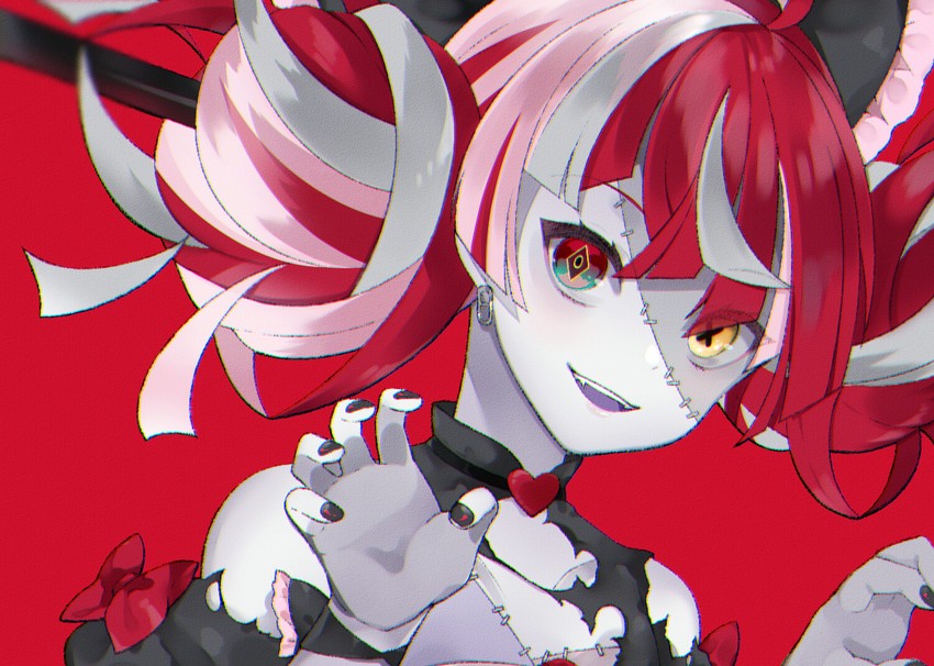 kureiji ollie (hololive and 1 more) drawn by yuni_(irohasuiroiro)