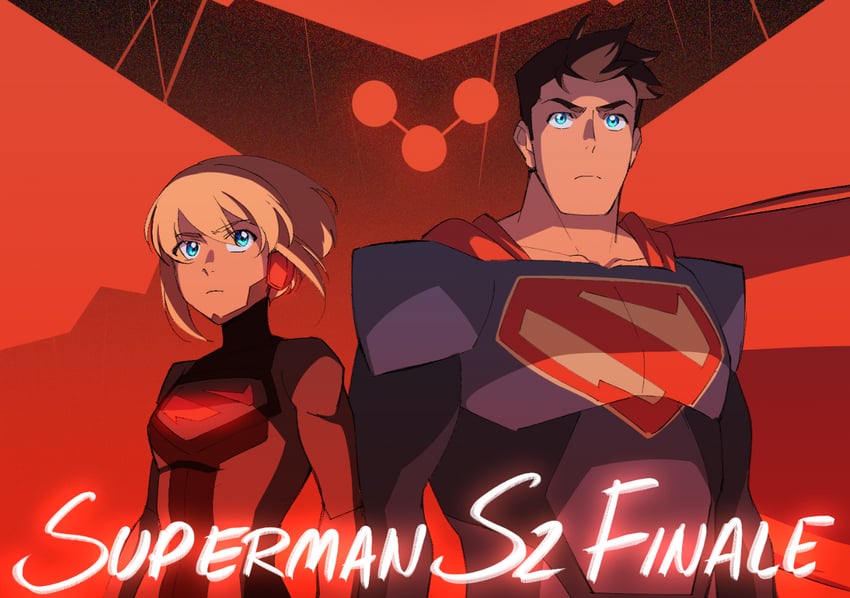 superman, clark kent, supergirl, and brainiac (dc comics and 2 more) drawn by 38sr