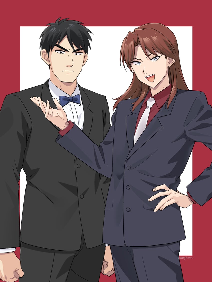ichijou seiya and murakami tamotsu (kaiji) drawn by kisaragi_hina