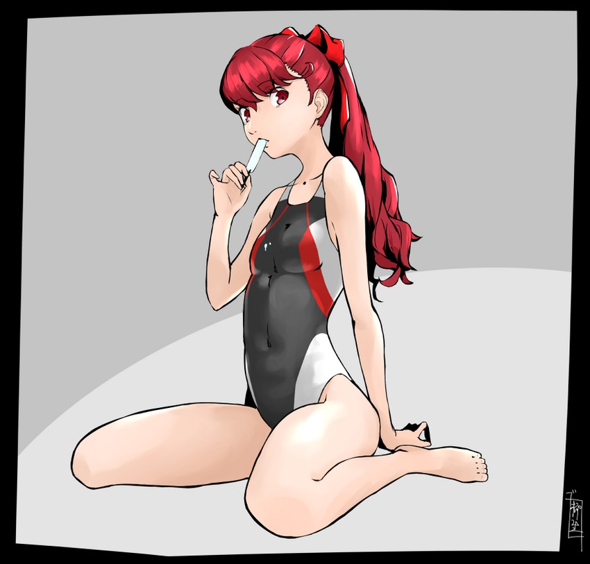 yoshizawa kasumi (persona and 2 more) drawn by yagyugoro