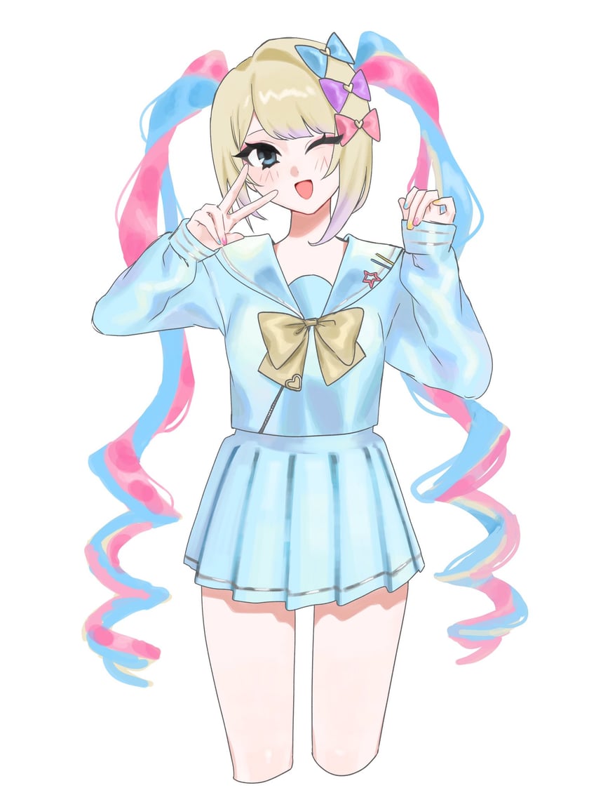 chouzetsusaikawa tenshi-chan (needy girl overdose) drawn by yumeno_(yume0601)