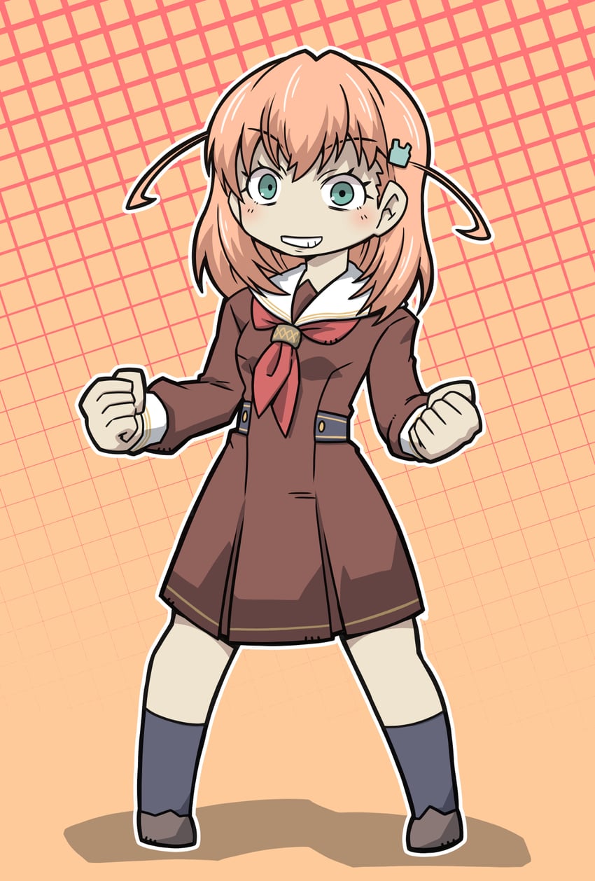 hinoshita kaho (love live! and 1 more) drawn by masedamokei