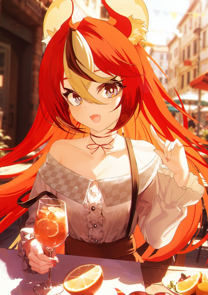 hakos baelz (hololive and 1 more) drawn by jiang_ye_kiri