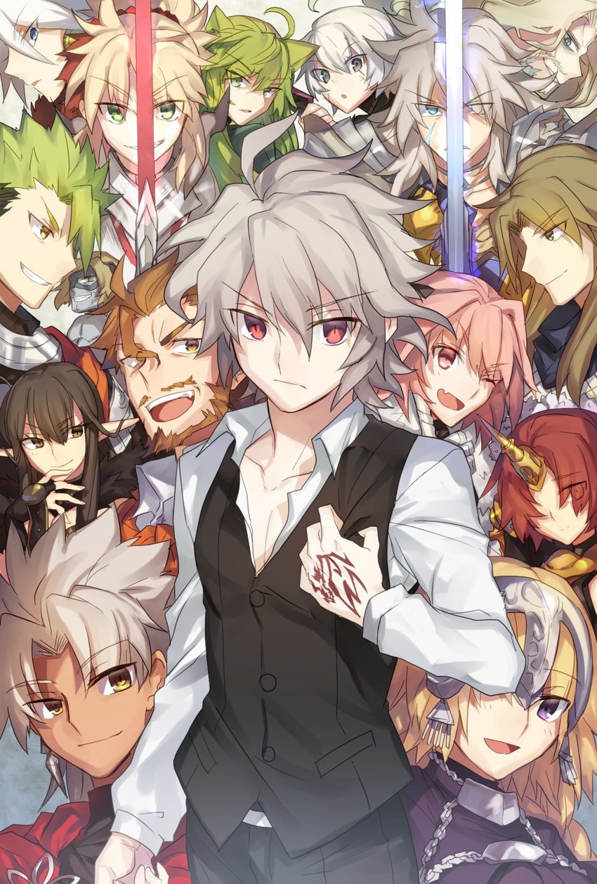 jeanne d'arc, astolfo, mordred, jack the ripper, atalanta, and 12 more (fate and 1 more) drawn by nikame