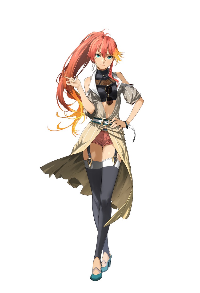judith lanster (eiyuu densetsu and 2 more) drawn by enami_katsumi