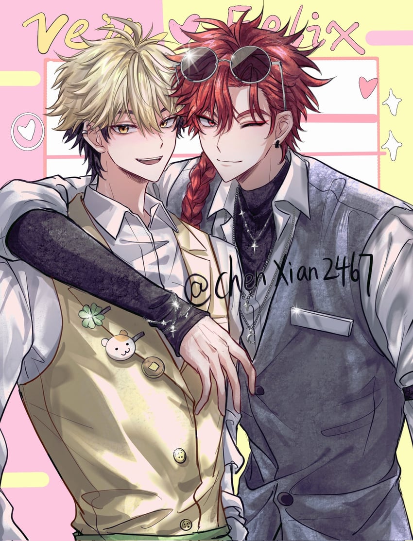 xia fei and xiao weiying (shiguang dailiren) drawn by yuxianchen