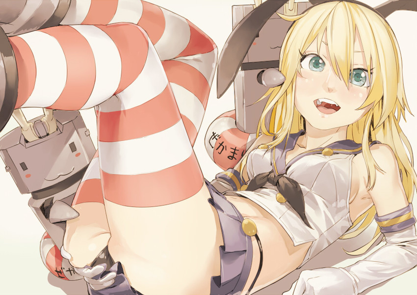 shimakaze and rensouhou-chan (kantai collection) drawn by ninny-world