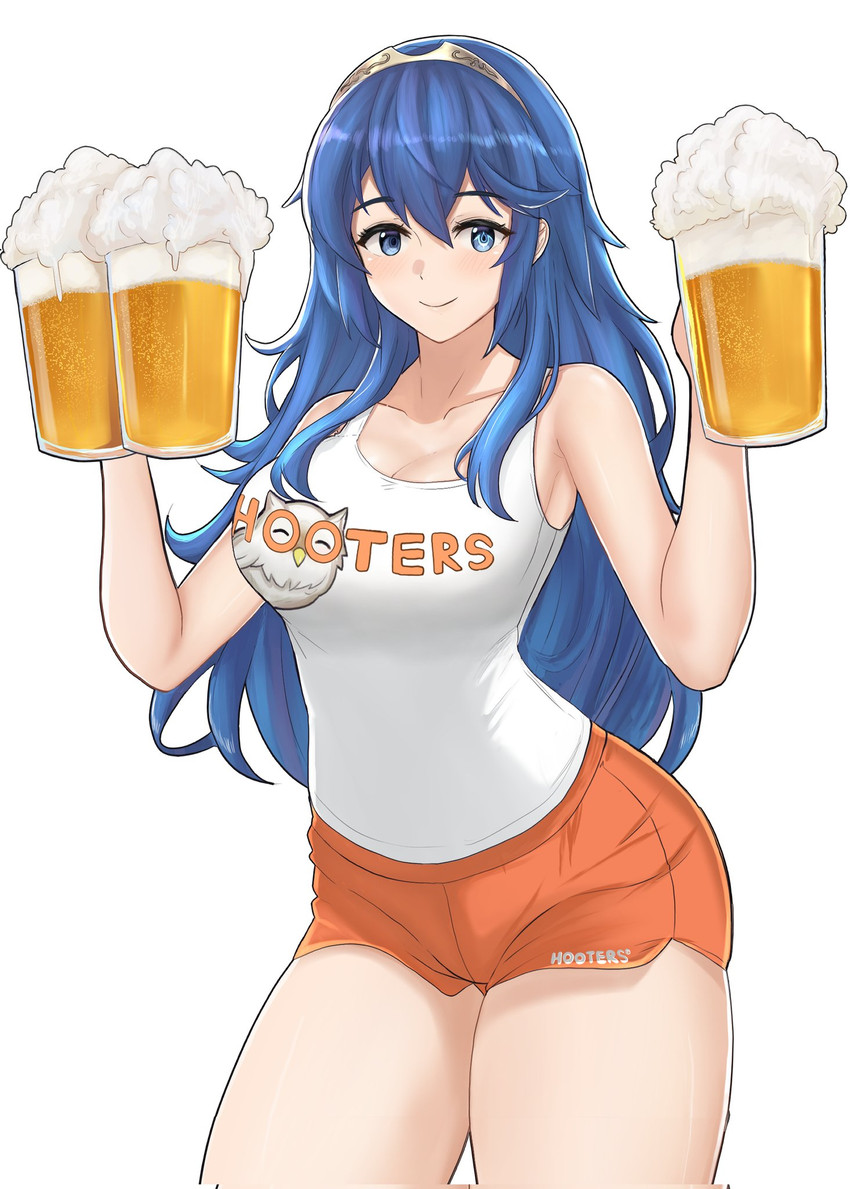 lucina and hootie the owl (fire emblem and 2 more) drawn by desspie