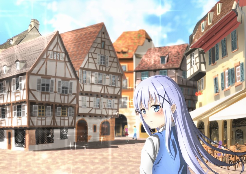 kafuu chino (gochuumon wa usagi desu ka?) drawn by sugi87