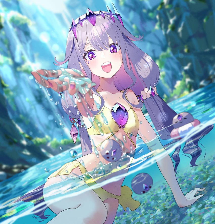koseki bijou and pebble (hololive and 1 more) drawn by fueppu