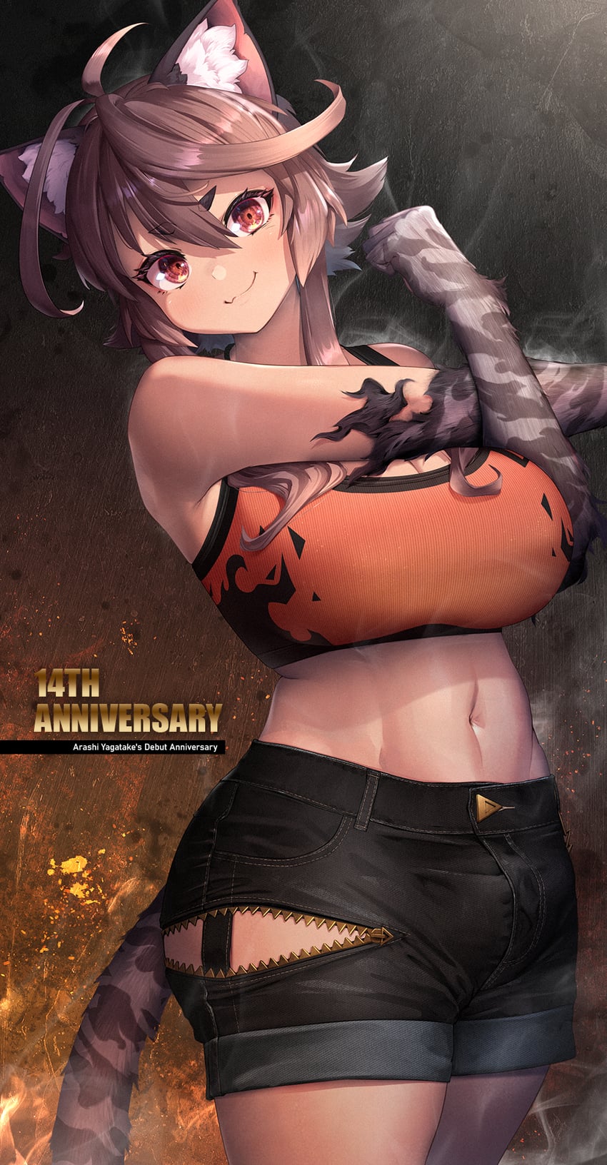 yagatake arashi (original) drawn by yana_(nekoarashi)
