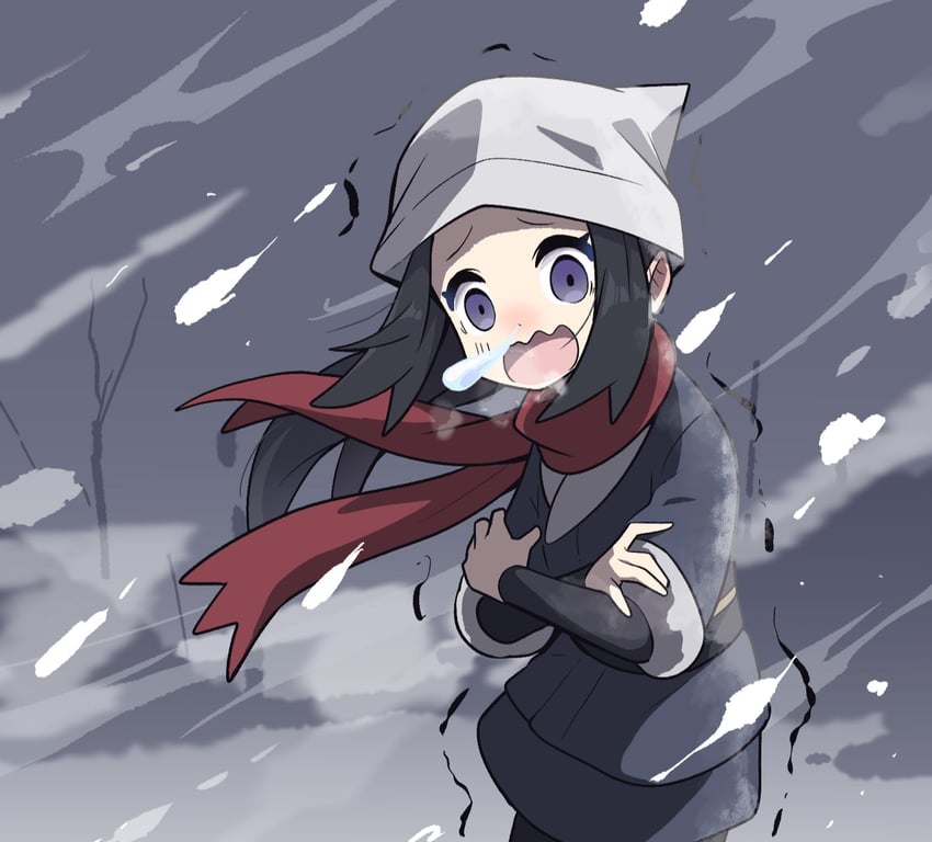 akari (pokemon and 1 more) drawn by poyo_party