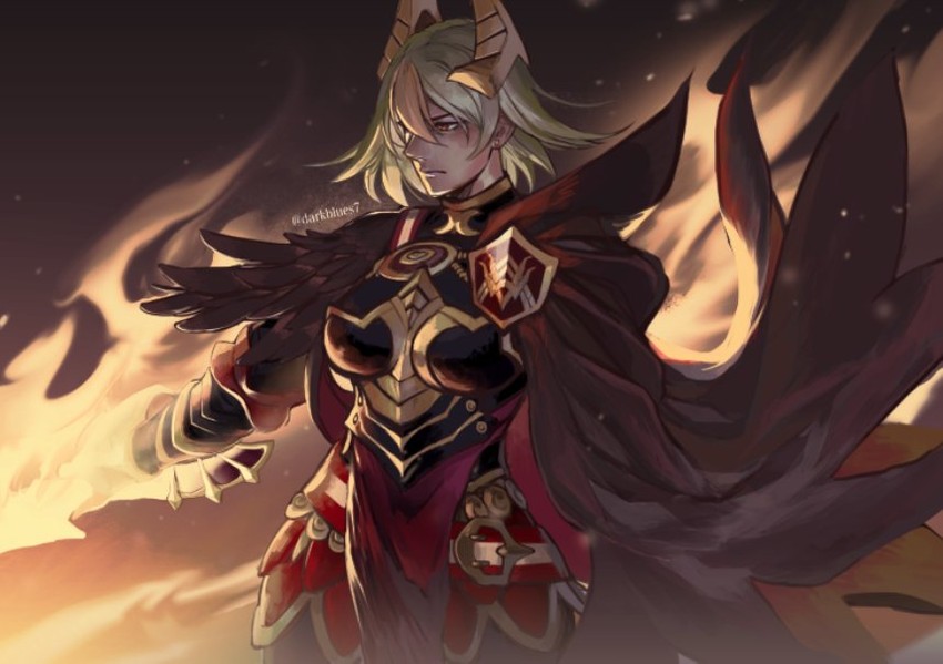 laegjarn (fire emblem and 1 more) drawn by darkblues7