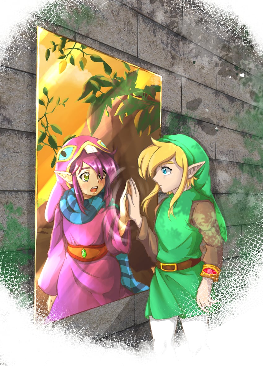 link and ravio (the legend of zelda and 1 more) drawn by gilbert677