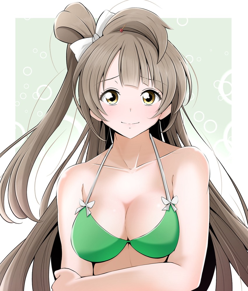 minami kotori (love live! and 1 more) drawn by kirisaki_reina