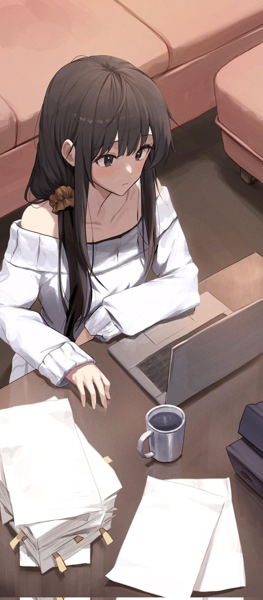 yukinoshita yukino (yahari ore no seishun lovecome wa machigatteiru.) drawn by huhi_(huhi_1211)