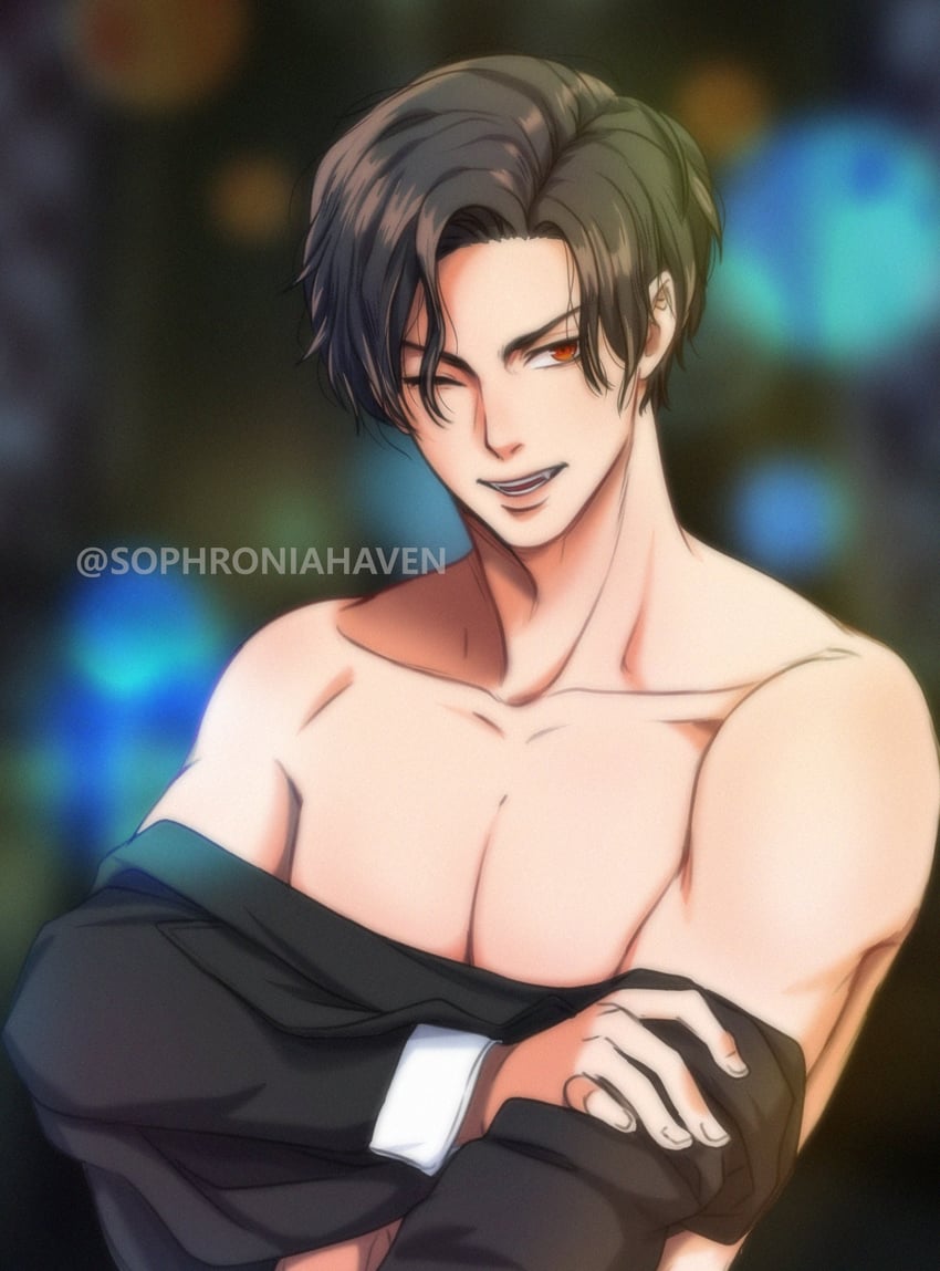 lucifer (obey me!: one master to rule them all!) drawn by sophroniahaven